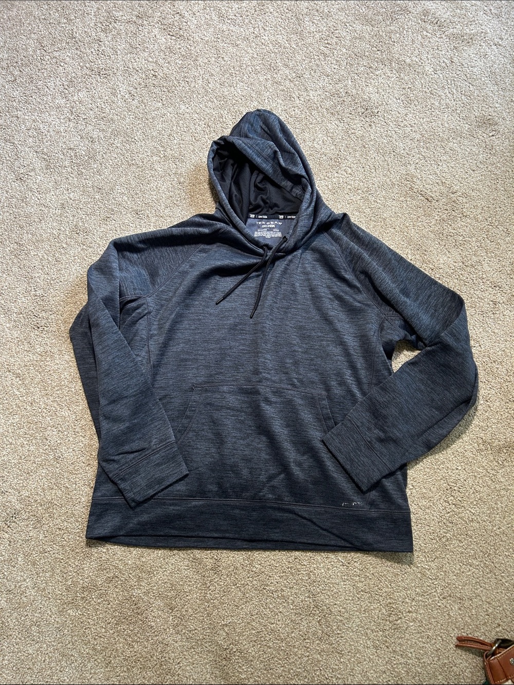 tek gear Men's Hooded Pullover Sweatshirt - Charcoal Heather